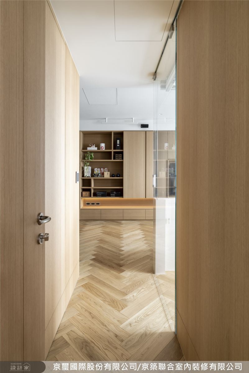 43坪新成屋(5年以下)＿日式客廳走廊案例圖片＿京璽國際股份有限公司/京築聯合室內裝修有限公司＿京璽國際_和平官址_43坪日式之11