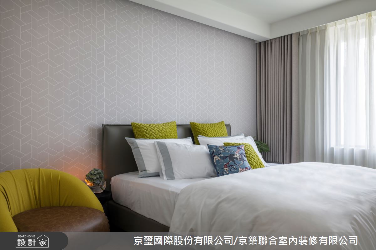 131坪毛胚屋＿混搭風臥室客房案例圖片＿京璽國際股份有限公司/京築聯合室內裝修有限公司＿京璽國際_遠雄九五_131坪藝術宅之22