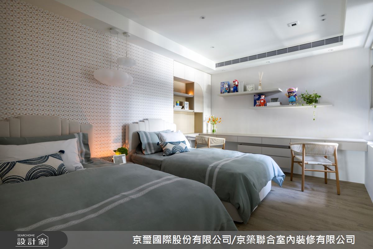 131坪毛胚屋＿混搭風臥室案例圖片＿京璽國際股份有限公司/京築聯合室內裝修有限公司＿京璽國際_遠雄九五_131坪藝術宅之23