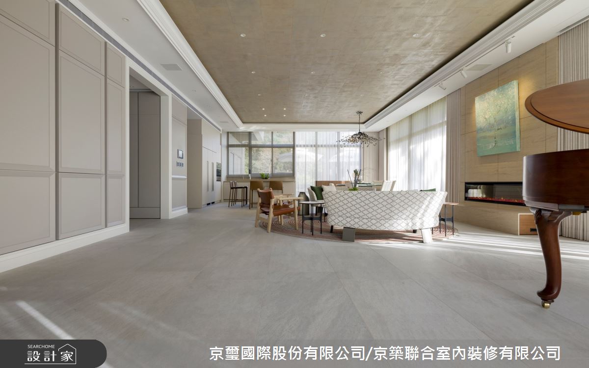 1000坪新成屋(5年以下)＿混搭風客廳案例圖片＿京璽國際股份有限公司/京築聯合室內裝修有限公司＿京璽國際_Farm House台北景觀別墅_1000坪之22