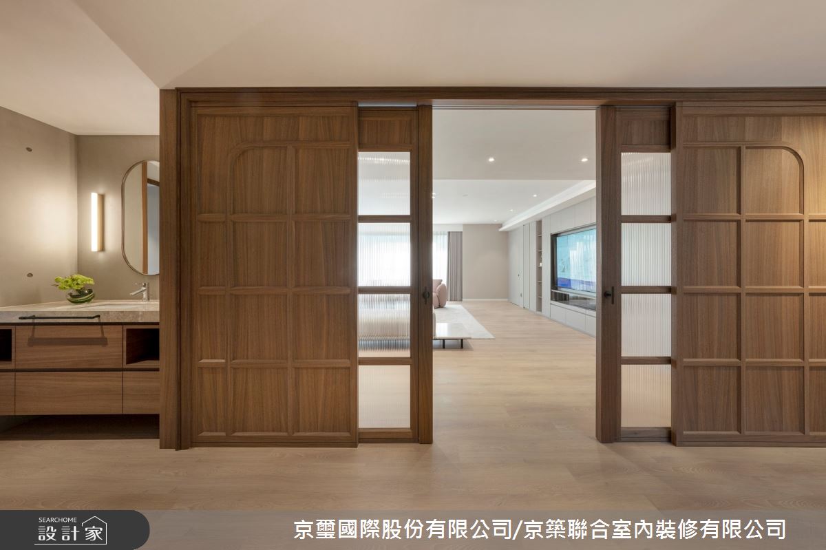 1000坪新成屋(5年以下)＿混搭風客廳案例圖片＿京璽國際股份有限公司/京築聯合室內裝修有限公司＿京璽國際_Farm House台北景觀別墅_1000坪之24