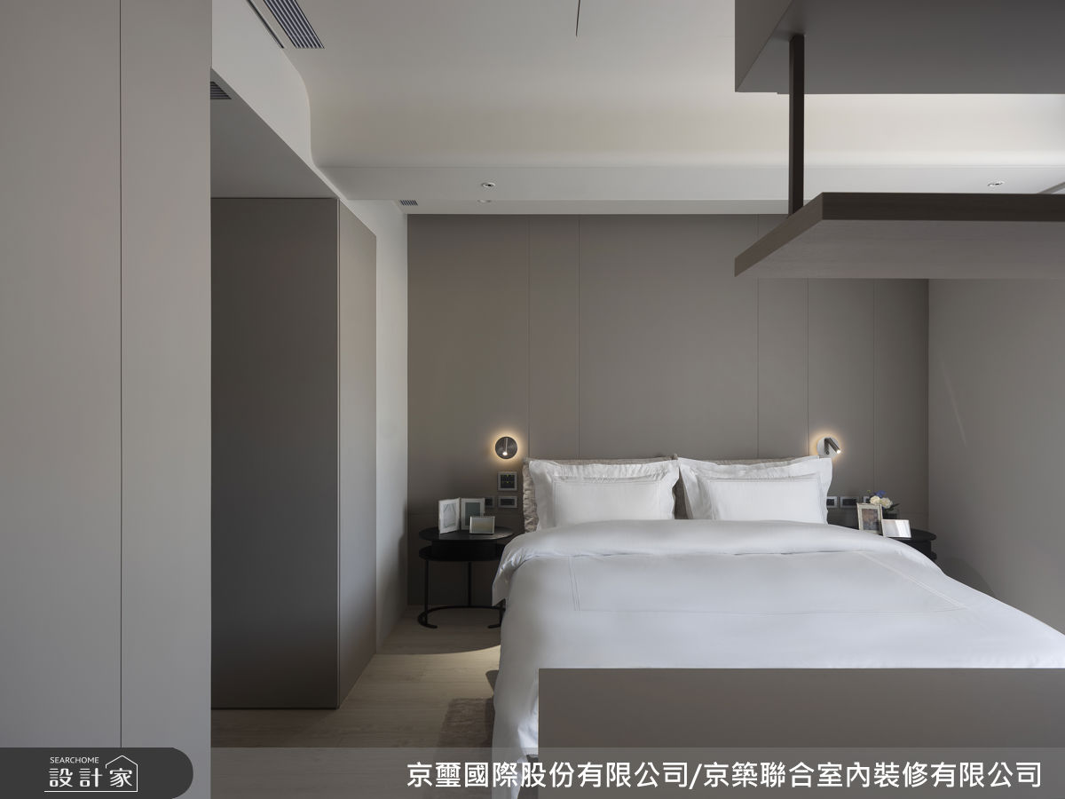 40坪老屋(31~40年)＿現代簡約風臥室案例圖片＿京璽國際股份有限公司/京築聯合室內裝修有限公司＿京璽國際_松德路_40坪現代簡約風之15