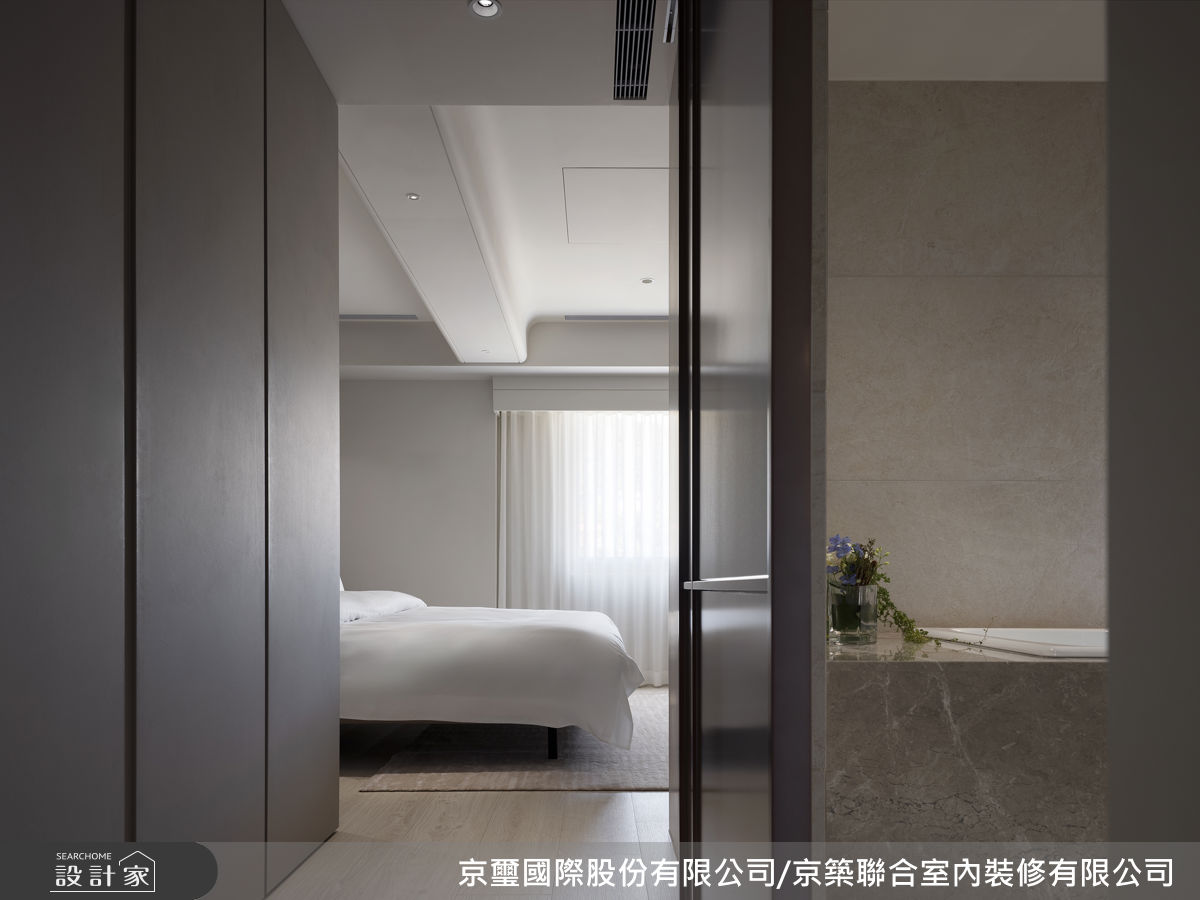 40坪老屋(31~40年)＿現代簡約風臥室案例圖片＿京璽國際股份有限公司/京築聯合室內裝修有限公司＿京璽國際_松德路_40坪現代簡約風之16