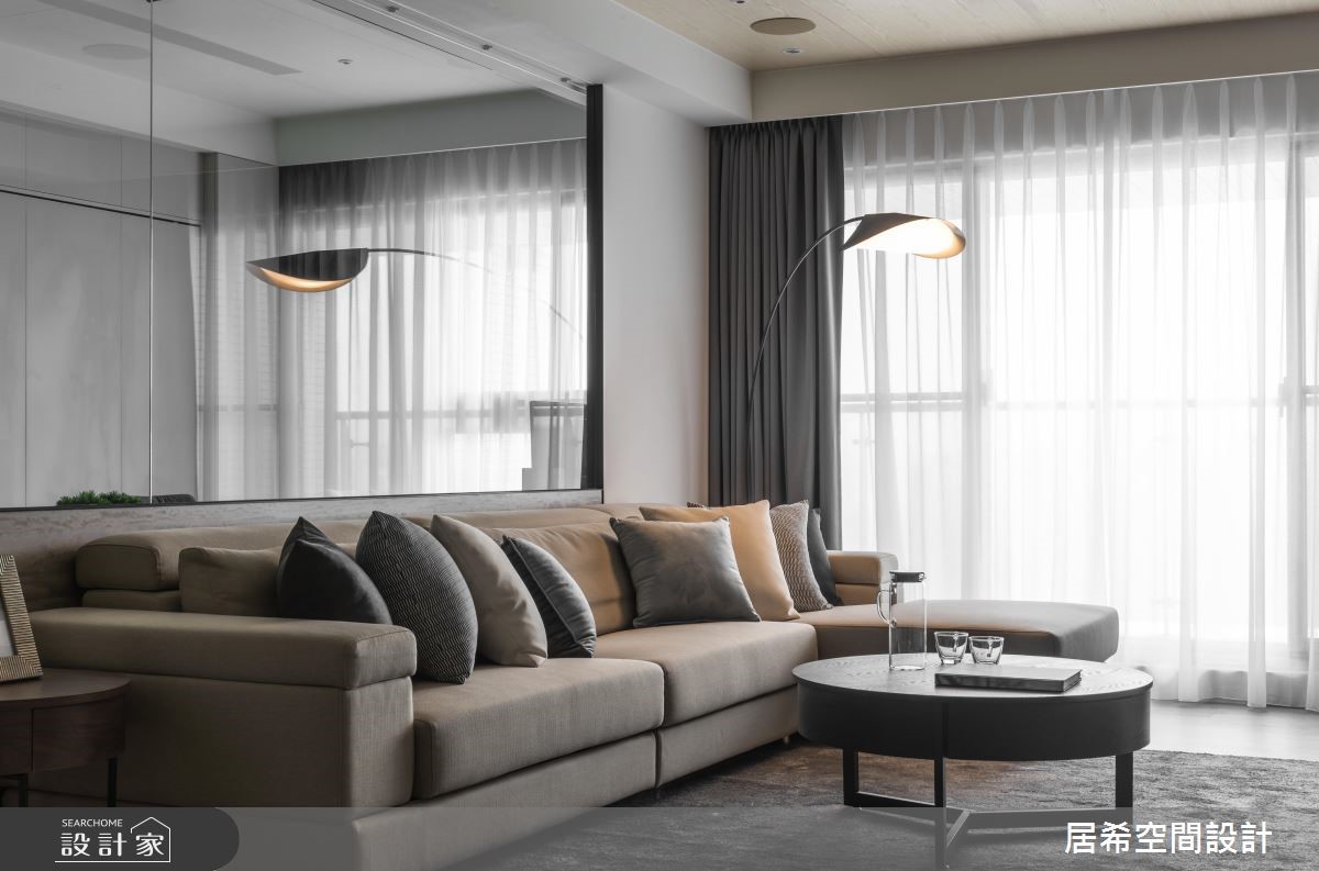 35坪新成屋(5年以下)＿現代風客廳案例圖片＿居希室內設計有限公司＿居希_02之6