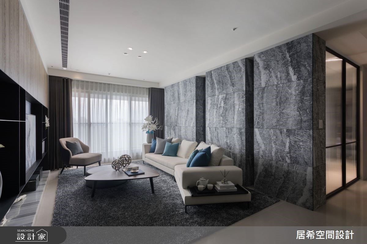36坪新成屋(5年以下)＿現代風客廳案例圖片＿居希室內設計有限公司＿居希_03之3
