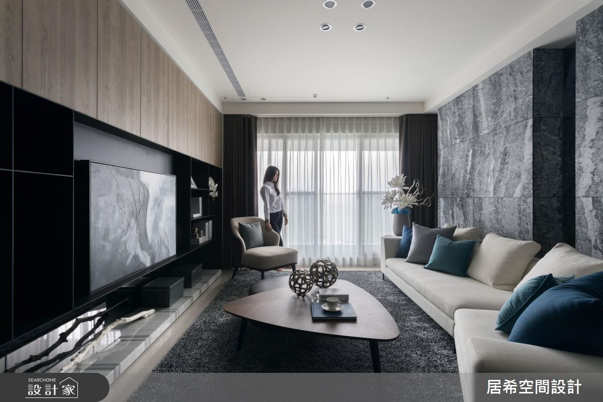 36坪新成屋(5年以下)＿現代風客廳案例圖片＿居希室內設計有限公司＿居希_03之2
