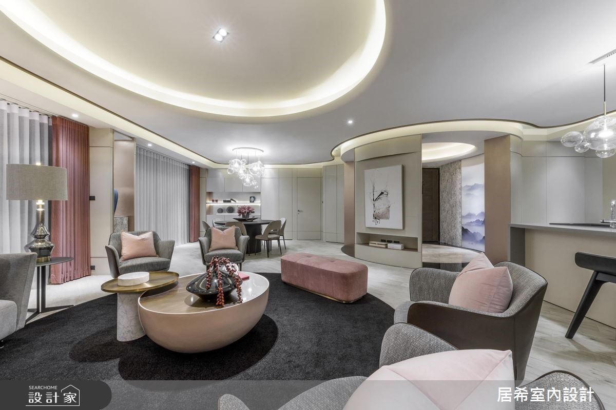 59坪新成屋(5年以下)＿美式風客廳案例圖片＿居希室內設計有限公司＿居希_04之8