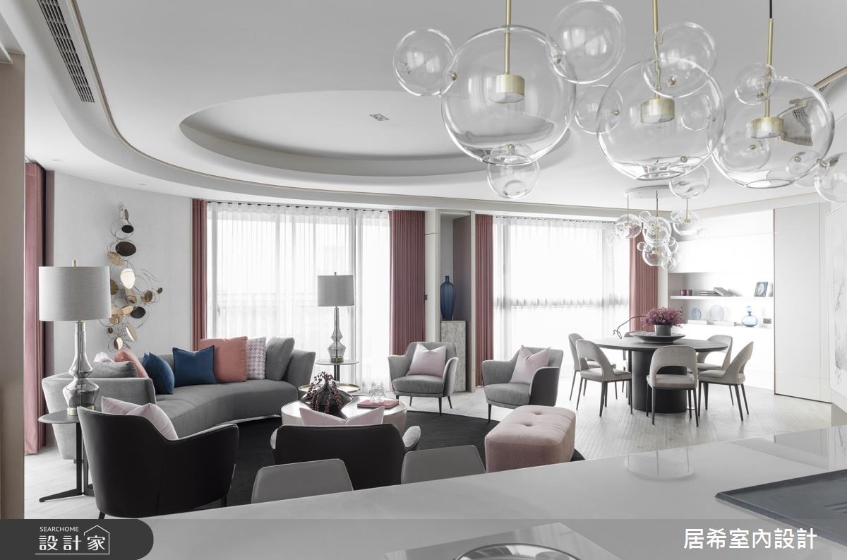 59坪新成屋(5年以下)＿美式風客廳案例圖片＿居希室內設計有限公司＿居希_04之14