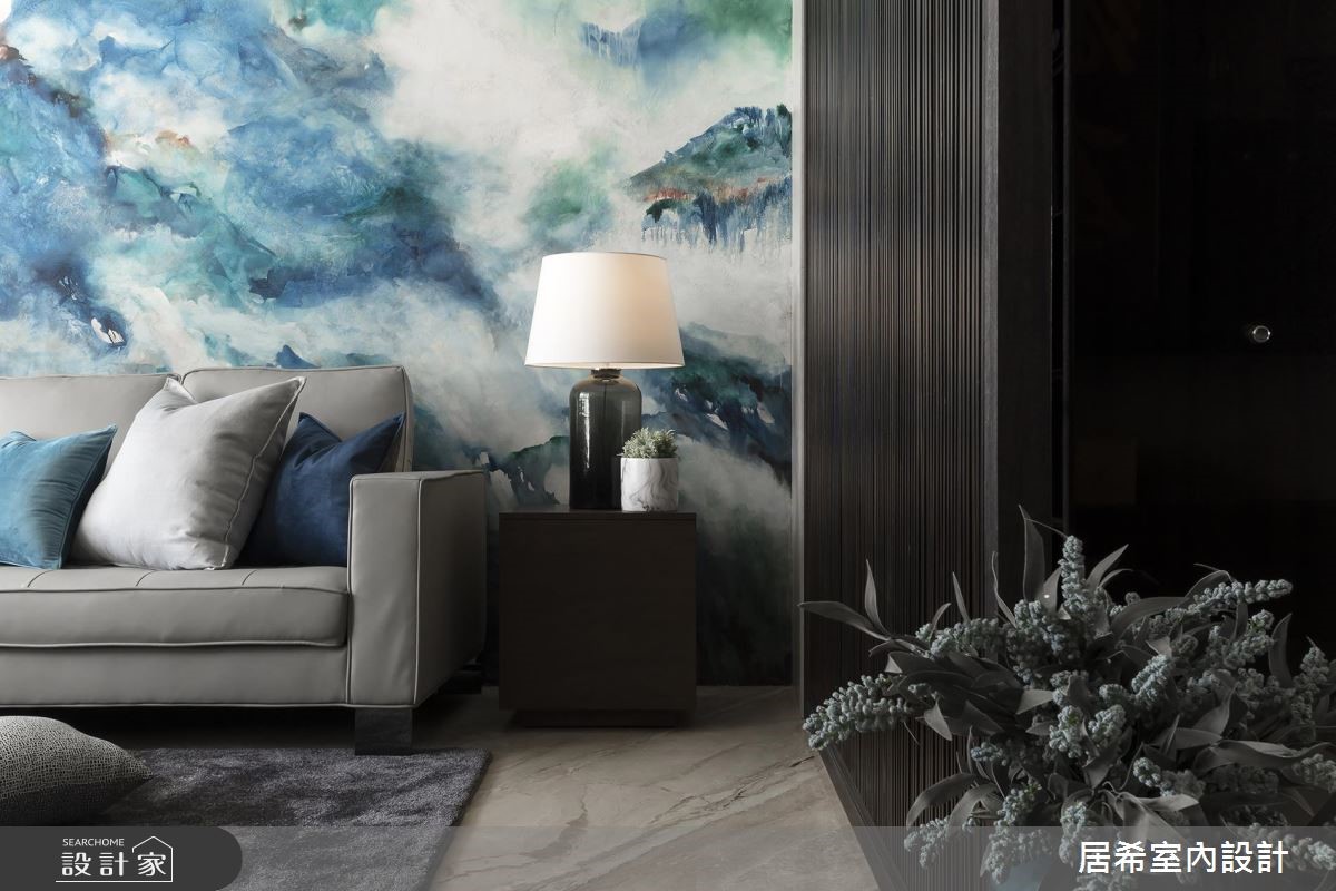 20坪新成屋(5年以下)＿新中式風客廳案例圖片＿居希室內設計有限公司＿居希_05之12