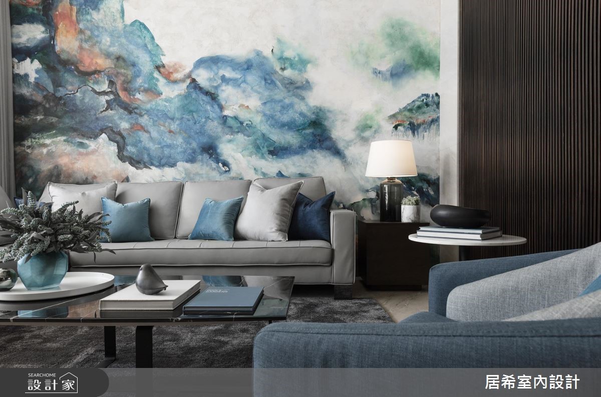 20坪新成屋(5年以下)＿新中式風客廳案例圖片＿居希室內設計有限公司＿居希_05之11