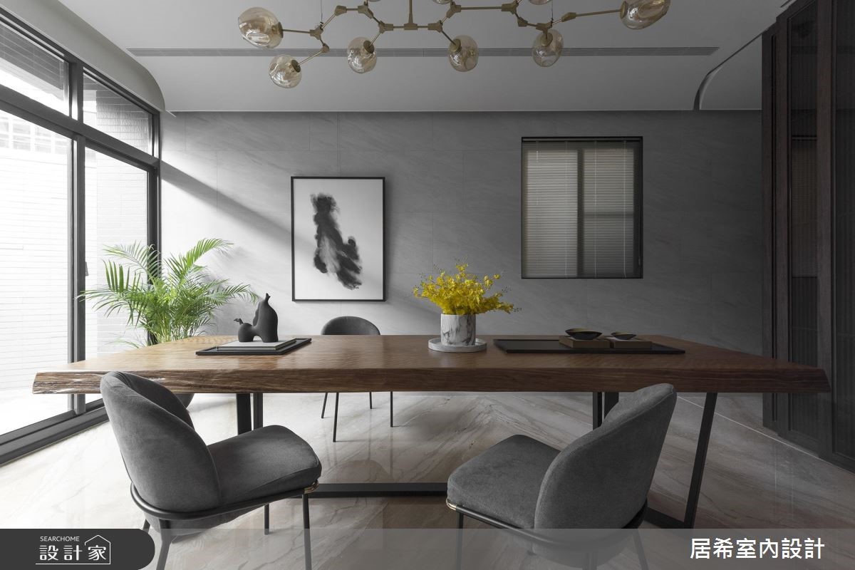 20坪新成屋(5年以下)＿新中式風餐廳案例圖片＿居希室內設計有限公司＿居希_05之18