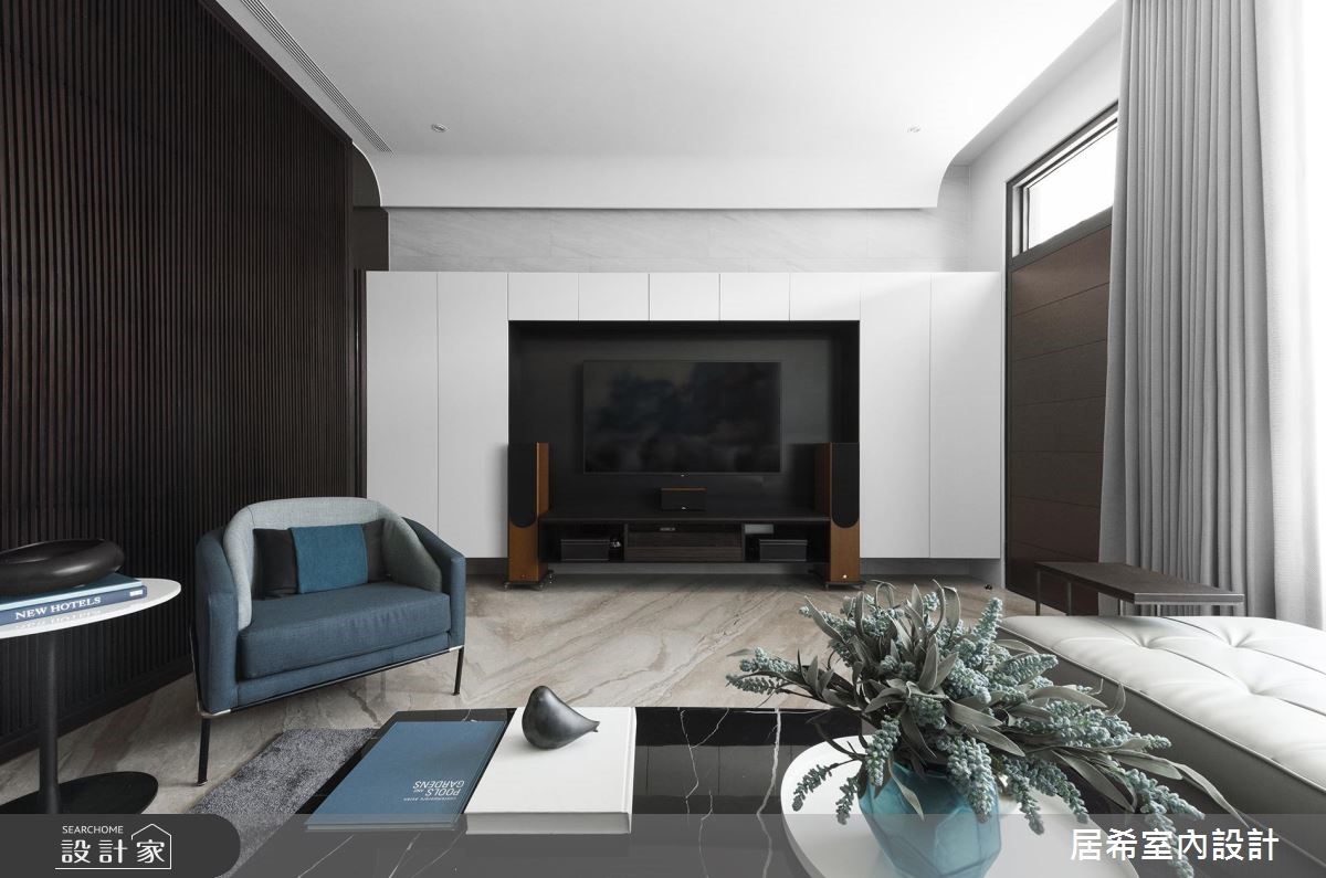 20坪新成屋(5年以下)＿新中式風客廳案例圖片＿居希室內設計有限公司＿居希_05之14