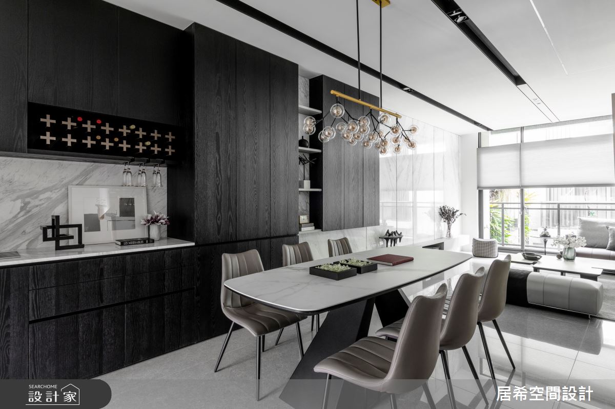 76坪新成屋(5年以下)＿現代風餐廳案例圖片＿居希室內設計有限公司＿居希_06之4