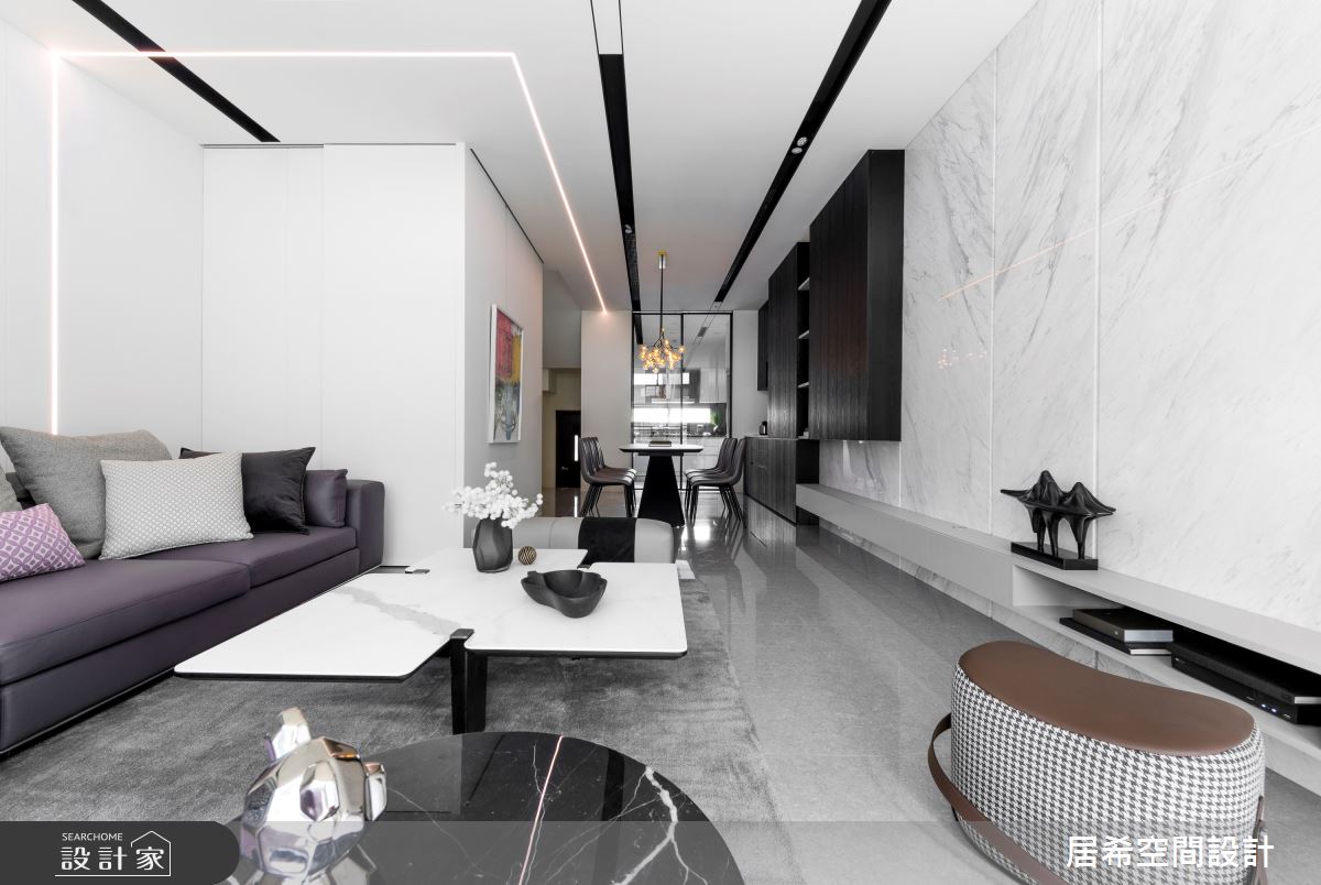 76坪新成屋(5年以下)＿現代風客廳案例圖片＿居希室內設計有限公司＿居希_06之6