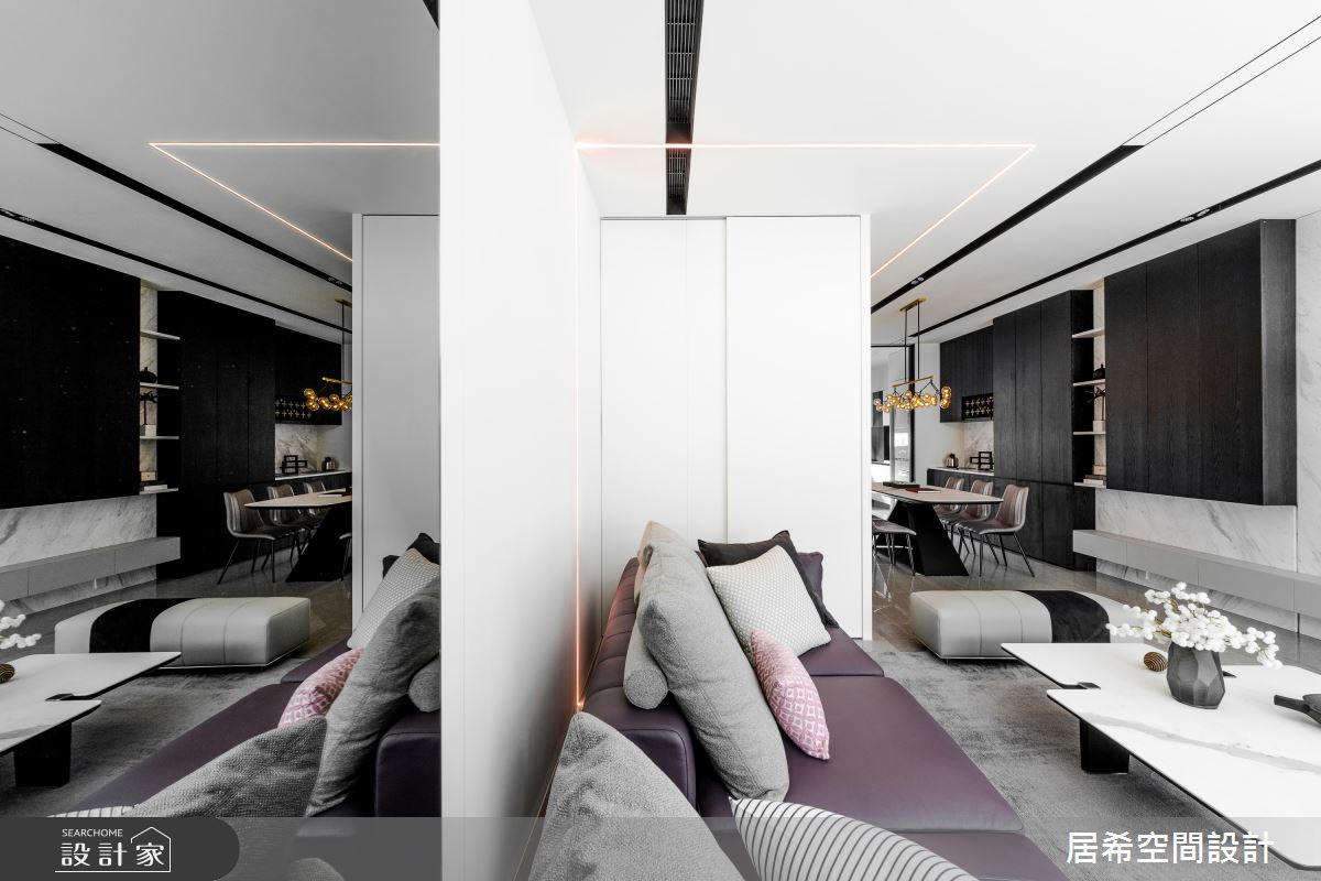 76坪新成屋(5年以下)＿現代風客廳案例圖片＿居希室內設計有限公司＿居希_06之7
