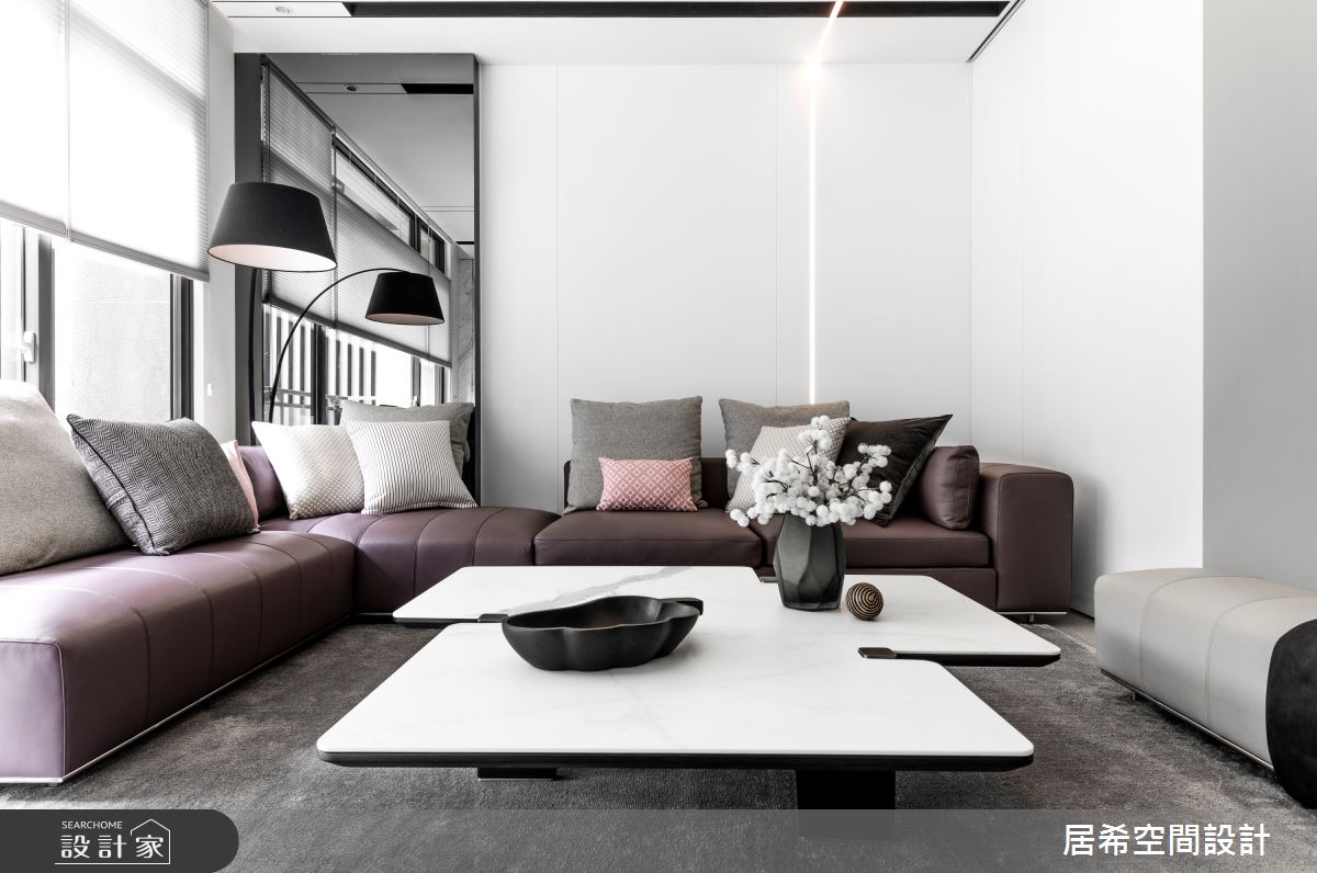 76坪新成屋(5年以下)＿現代風客廳案例圖片＿居希室內設計有限公司＿居希_06之8