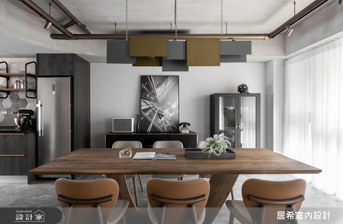 92坪新成屋(5年以下)＿工業風餐廳案例圖片＿居希室內設計有限公司＿居希_08之14