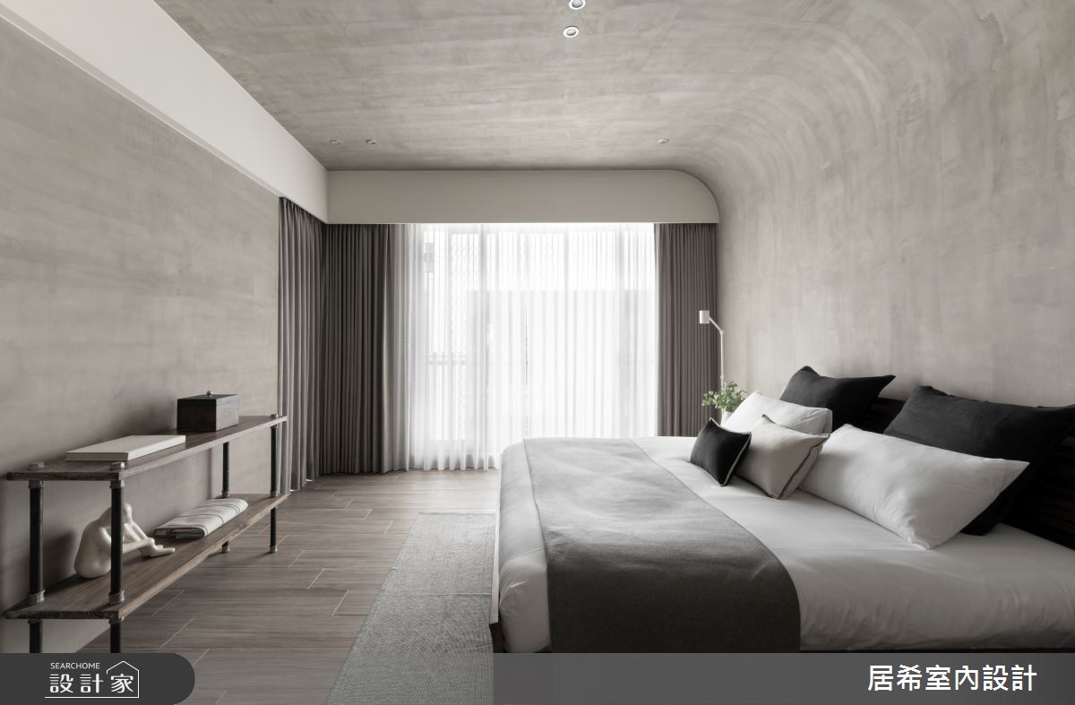 92坪新成屋(5年以下)＿工業風臥室案例圖片＿居希室內設計有限公司＿居希_08之21