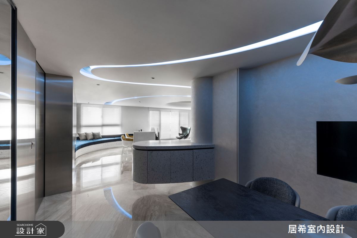 56坪新成屋(5年以下)＿現代風客廳餐廳案例圖片＿居希室內設計有限公司＿居希_10之13