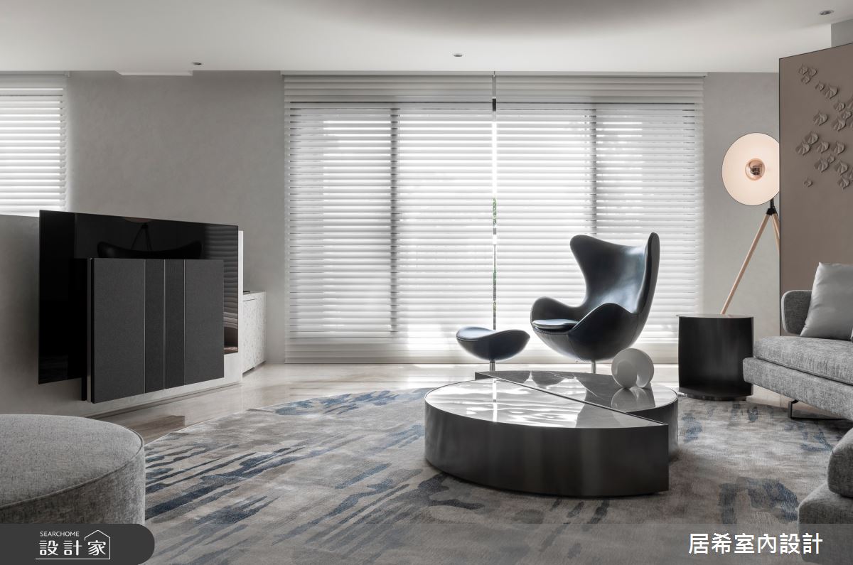 56坪新成屋(5年以下)＿現代風客廳案例圖片＿居希室內設計有限公司＿居希_10之19