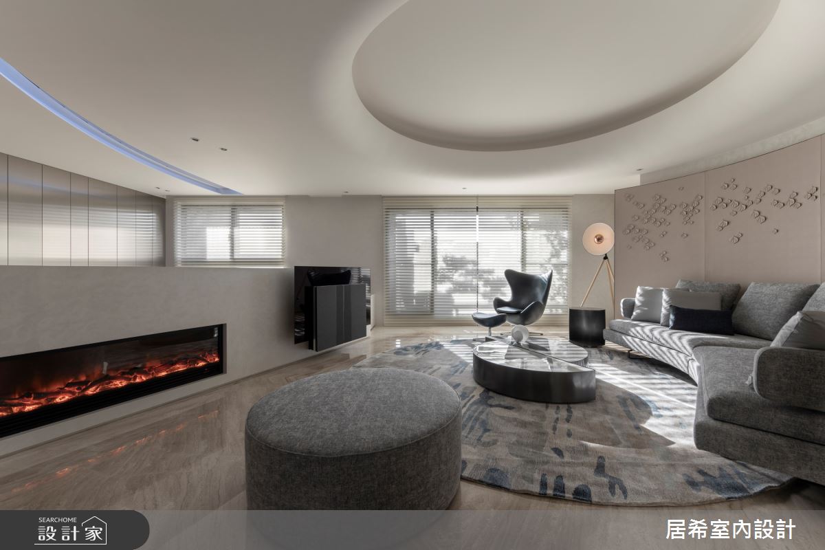 56坪新成屋(5年以下)＿現代風客廳案例圖片＿居希室內設計有限公司＿居希_10之26