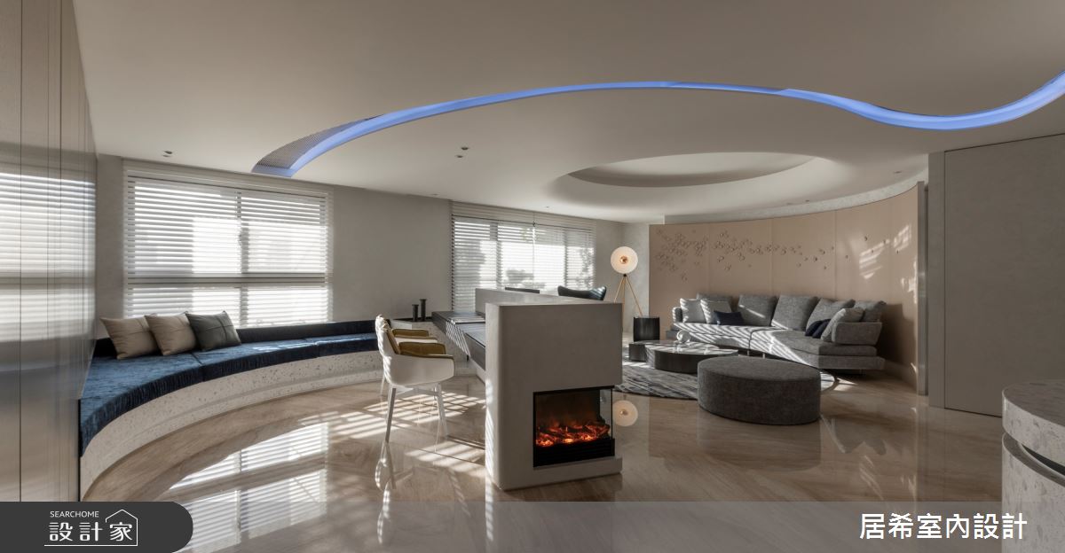 56坪新成屋(5年以下)＿現代風客廳案例圖片＿居希室內設計有限公司＿居希_10之25
