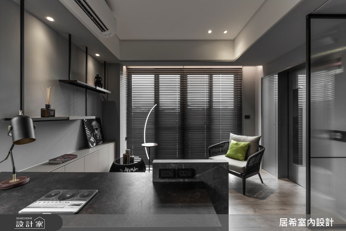 80坪新成屋(5年以下)＿現代風書房案例圖片＿居希室內設計有限公司＿居希_11之16