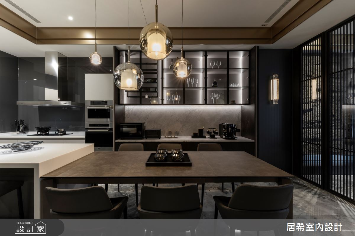 80坪新成屋(5年以下)＿現代風餐廳廚房案例圖片＿居希室內設計有限公司＿居希_11之7