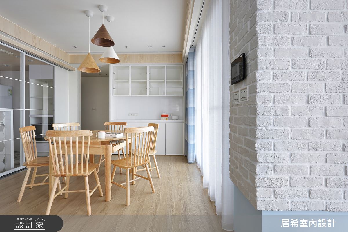 40坪新成屋(5年以下)＿北歐風餐廳廚房案例圖片＿居希室內設計有限公司＿居希_12之5