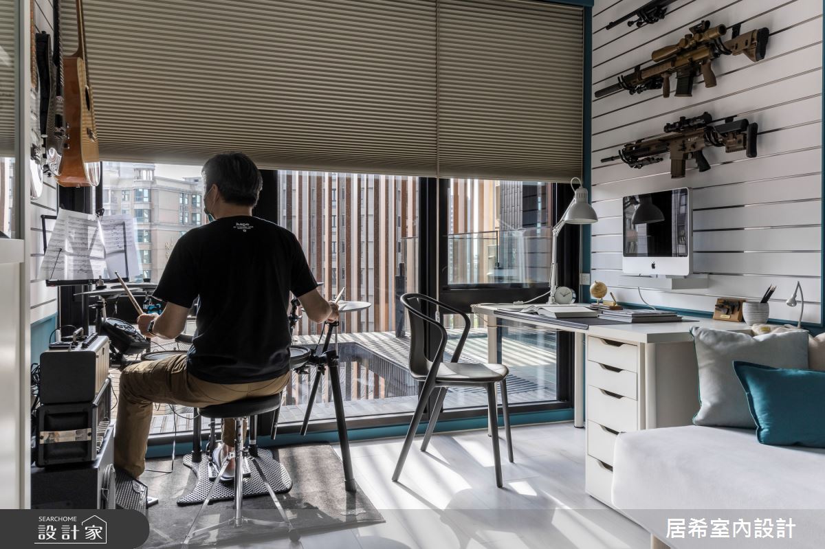 35坪中古屋(5~15年)＿現代風多功能室案例圖片＿居希室內設計有限公司＿居希_13之20