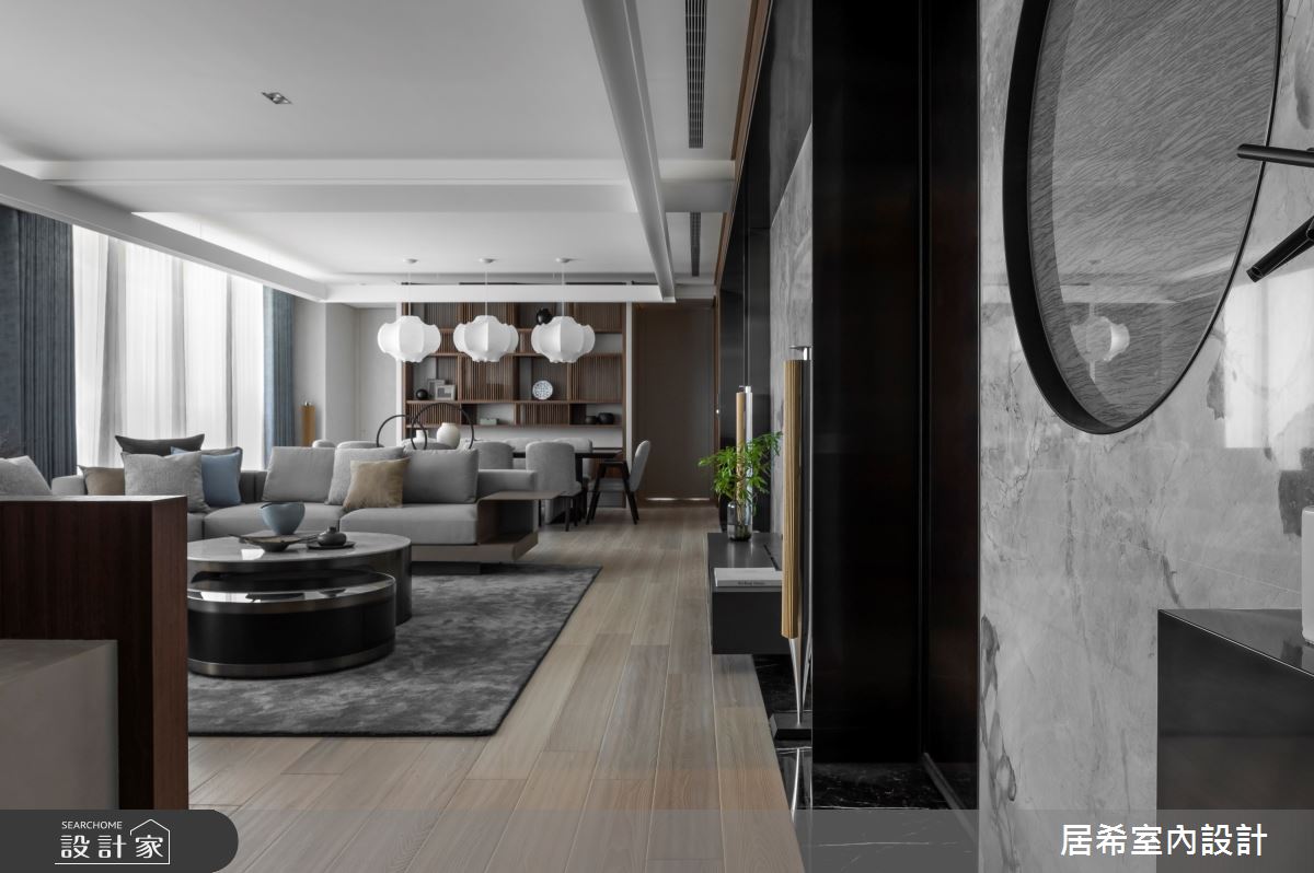 100坪毛胚屋＿人文禪風客廳案例圖片＿居希室內設計有限公司＿居希_14之1