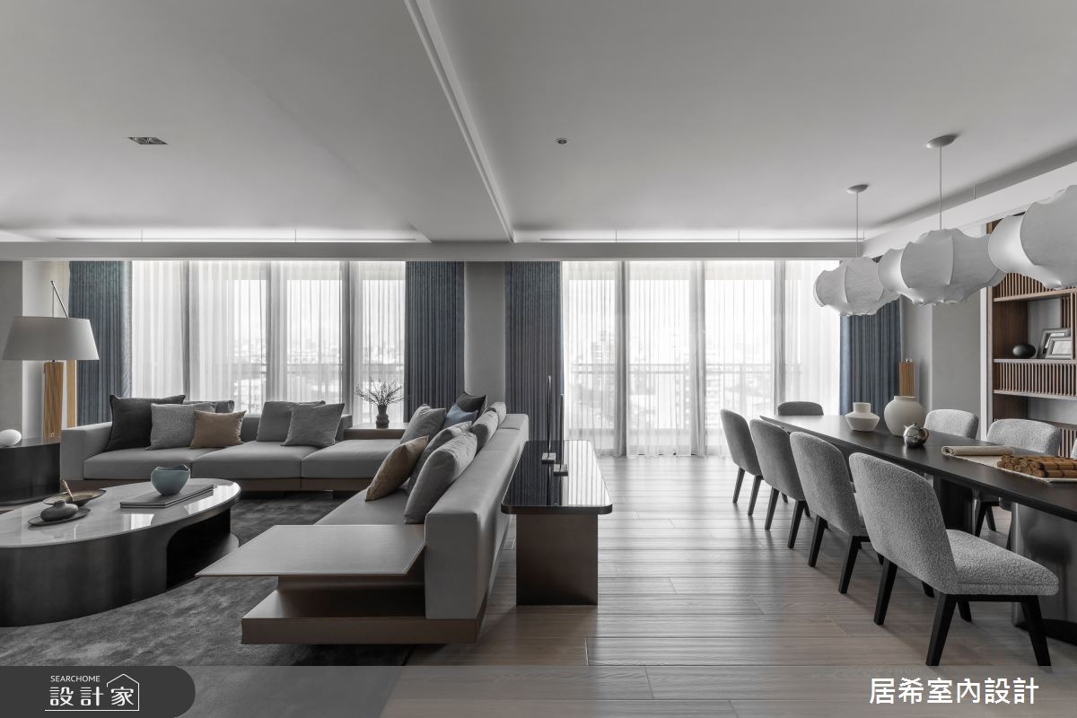 100坪毛胚屋＿人文禪風客廳案例圖片＿居希室內設計有限公司＿居希_14之4
