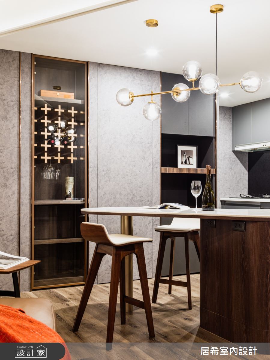 19坪新成屋(5年以下)＿現代風餐廳吧檯案例圖片＿居希室內設計有限公司＿居希_22之9