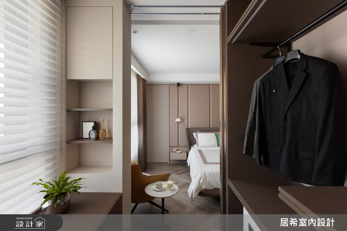 25坪新成屋(5年以下)＿現代風臥室更衣間案例圖片＿居希室內設計有限公司＿居希_23之8