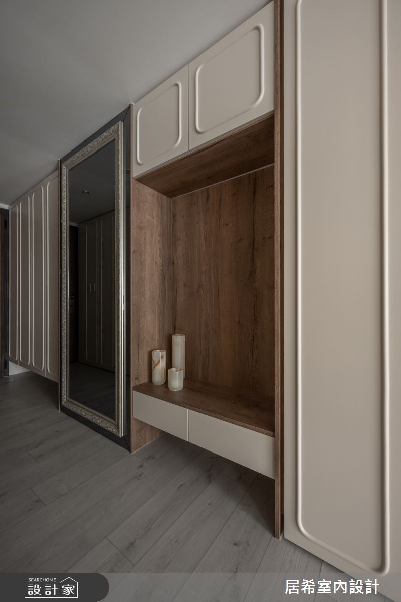 25坪新成屋(5年以下)＿輕古典風玄關案例圖片＿居希室內設計有限公司＿居希_24之2