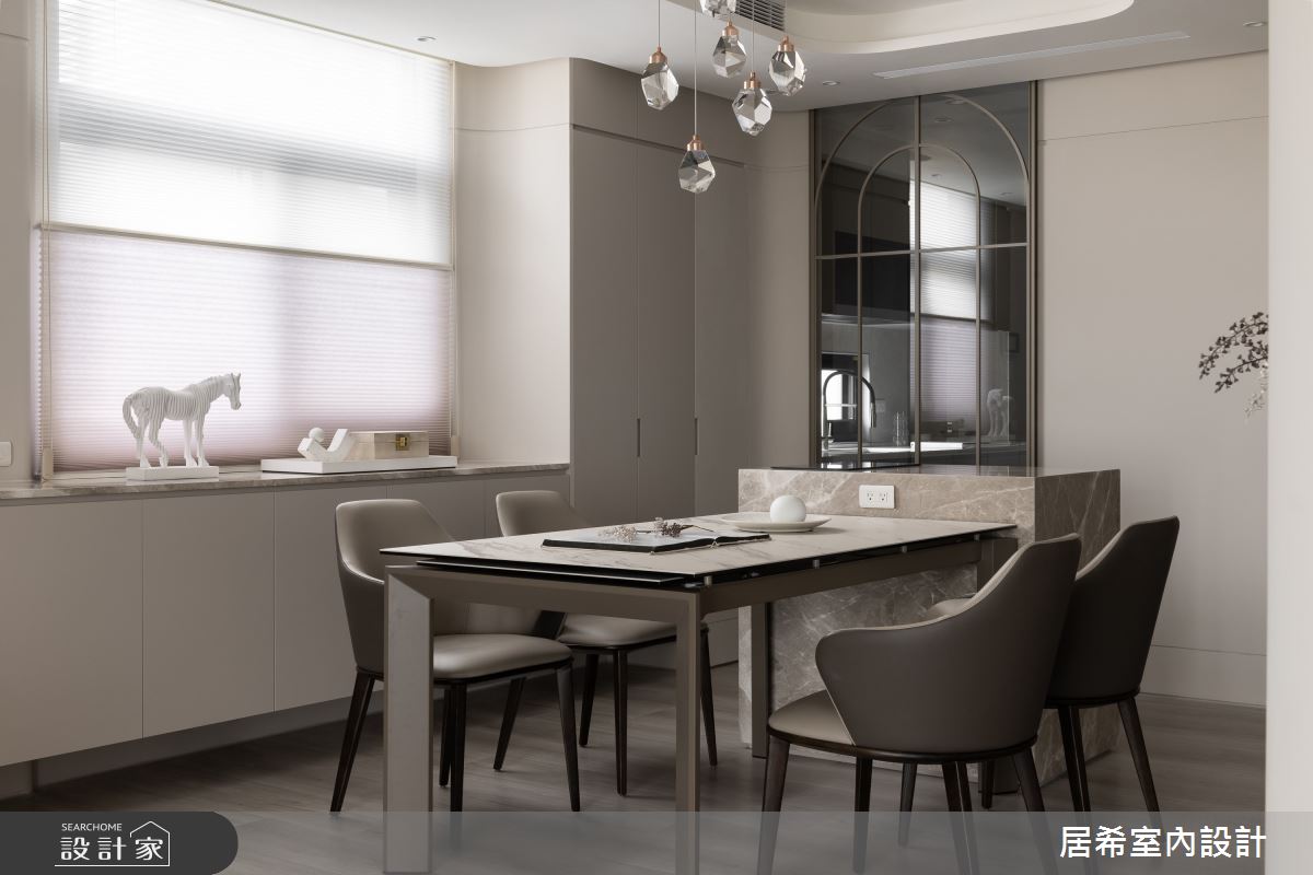 65坪新成屋(5年以下)＿奢華風餐廳案例圖片＿居希室內設計有限公司＿居希_31之7