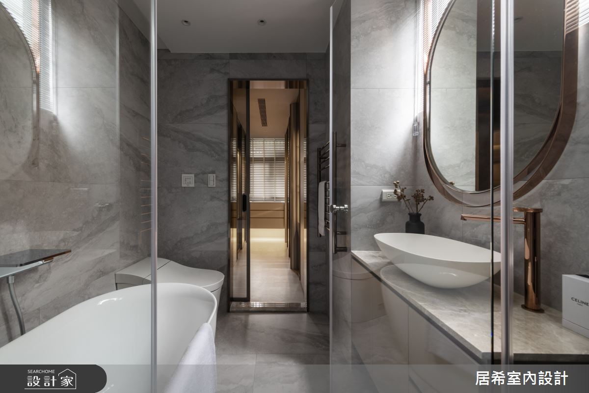 65坪新成屋(5年以下)＿奢華風浴室案例圖片＿居希室內設計有限公司＿居希_31之18