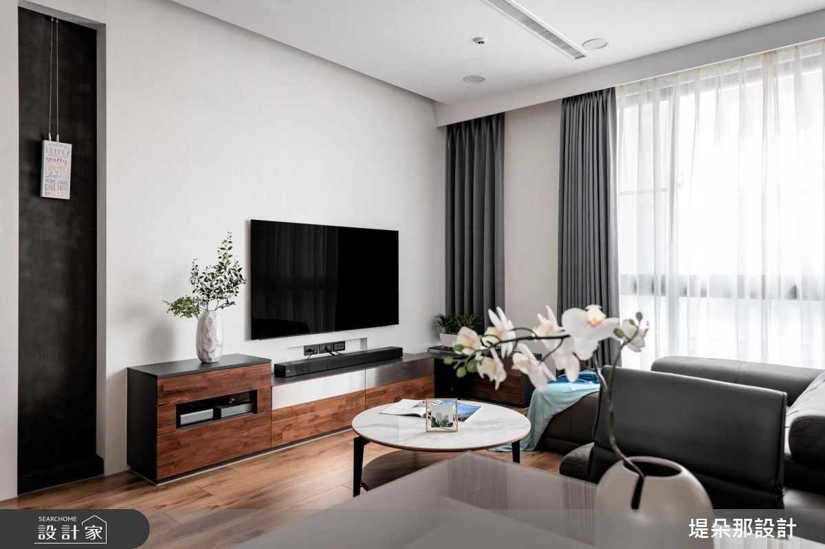 50坪新成屋(5年以下)＿北歐風客廳案例圖片＿堤朵那設計 Tectona Design＿堤朵那_01之8