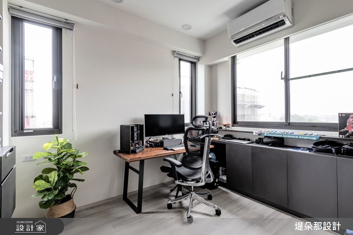 50坪新成屋(5年以下)＿北歐風書房案例圖片＿堤朵那設計 Tectona Design＿堤朵那_01之14