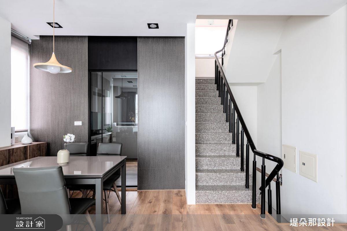 50坪新成屋(5年以下)＿北歐風餐廳樓梯案例圖片＿堤朵那設計 Tectona Design＿堤朵那_01之6