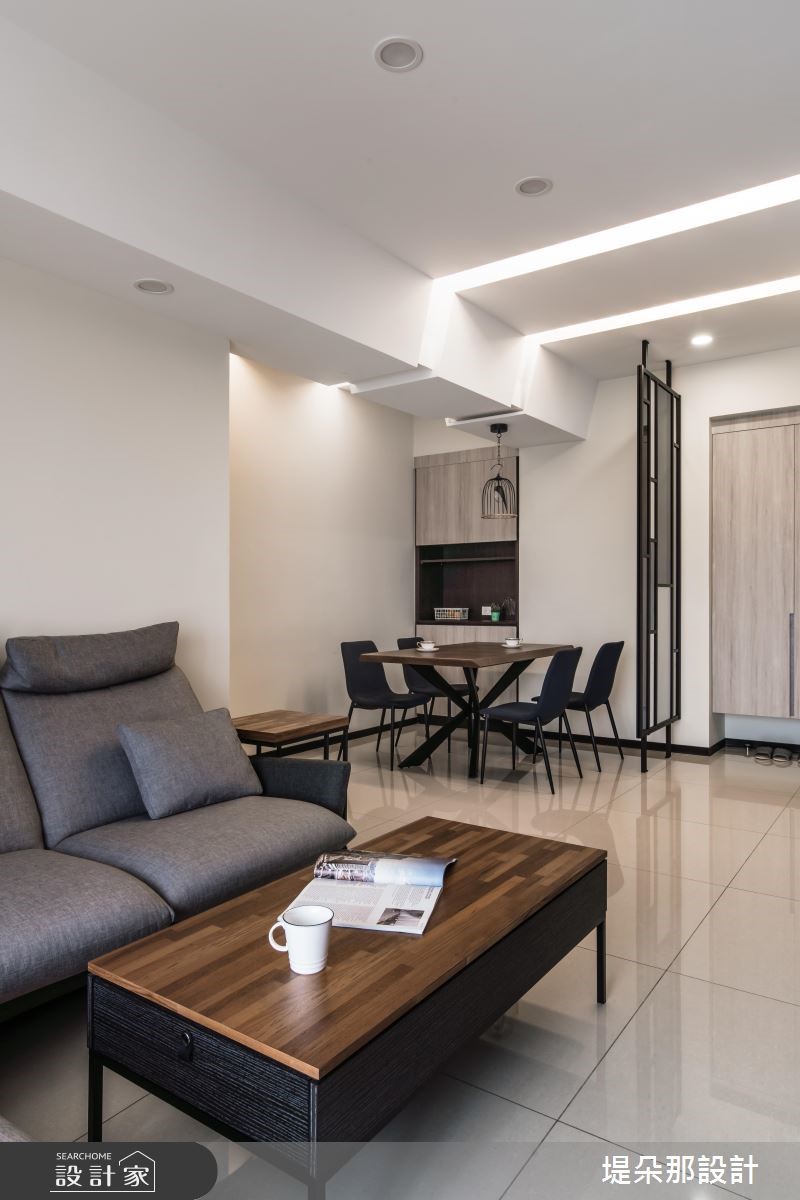 37坪新成屋(5年以下)＿混搭風客廳餐廳案例圖片＿堤朵那設計 Tectona Design＿堤朵那_03之6