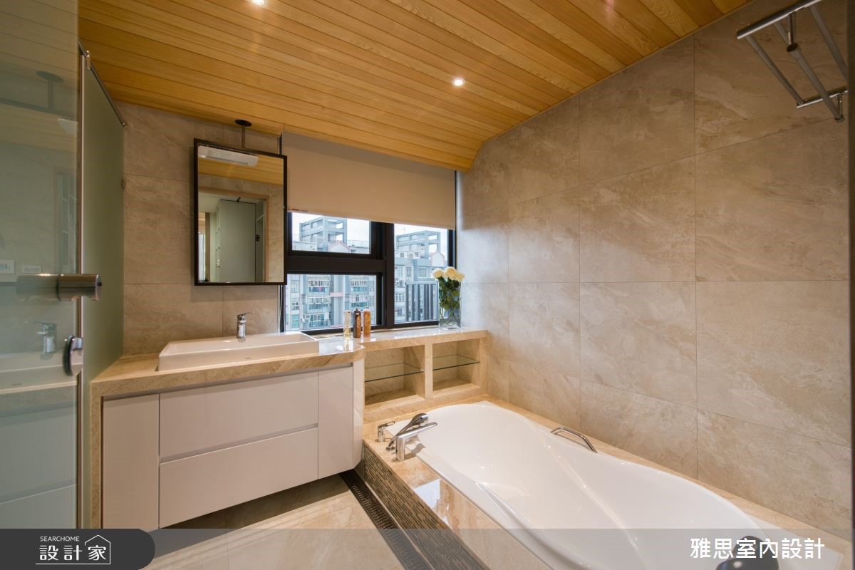 90坪新成屋(5年以下)＿現代風浴室案例圖片＿雅思室內裝修有限公司＿雅思_04之12