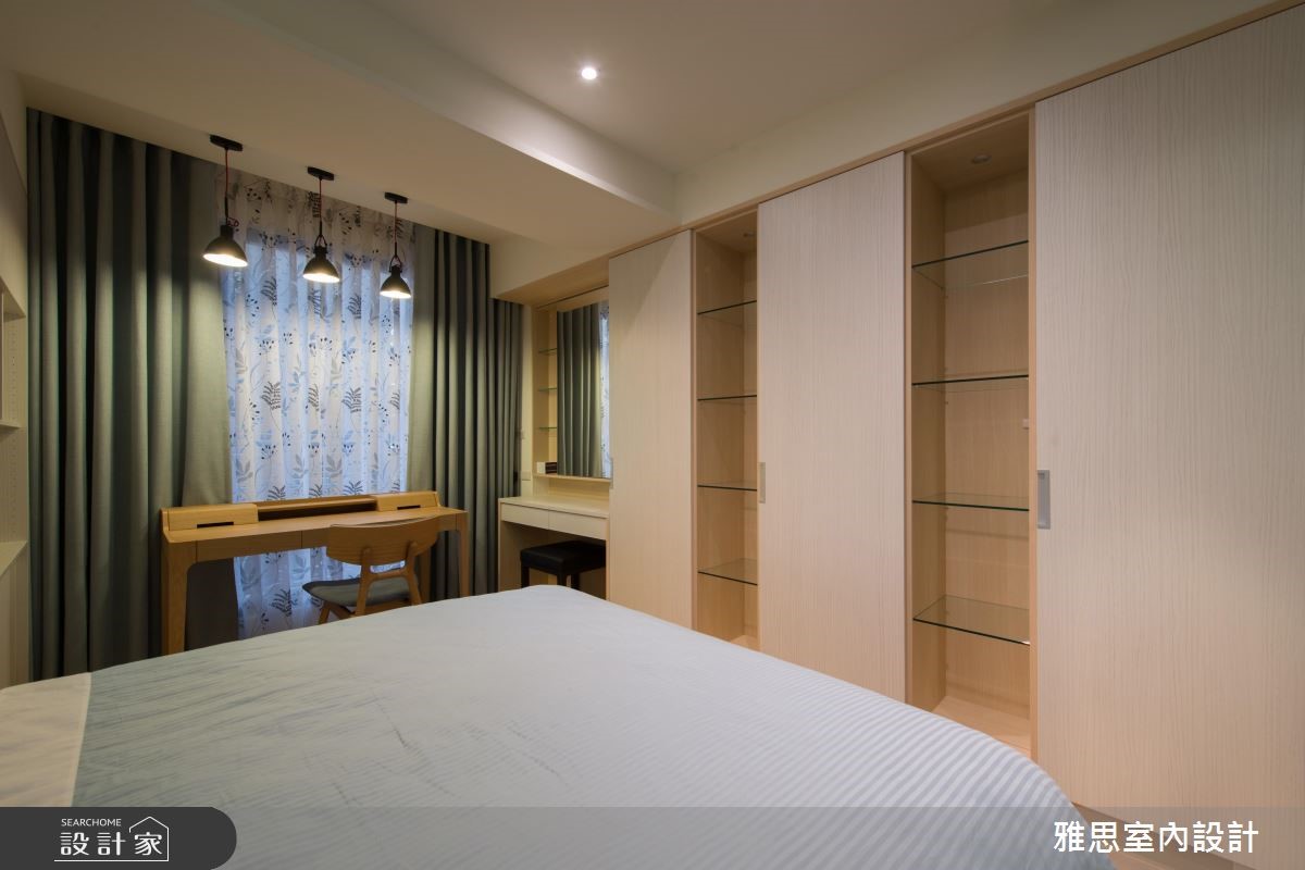 90坪新成屋(5年以下)＿現代風臥室案例圖片＿雅思室內裝修有限公司＿雅思_04之11