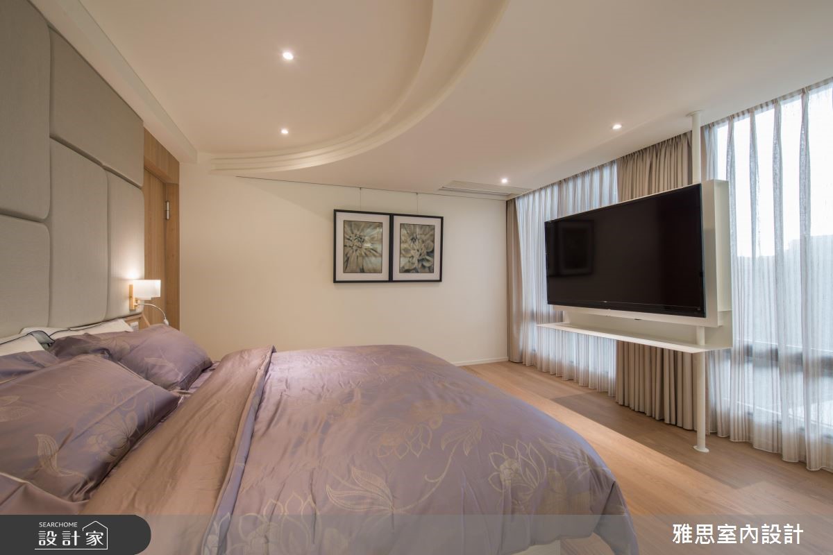 90坪新成屋(5年以下)＿現代風臥室案例圖片＿雅思室內裝修有限公司＿雅思_04之9