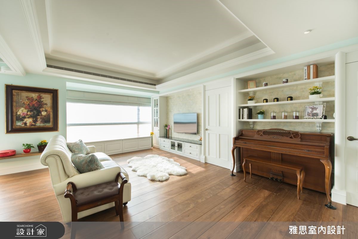 45坪中古屋(5~15年)＿鄉村風客廳案例圖片＿雅思室內裝修有限公司＿雅思_05之3