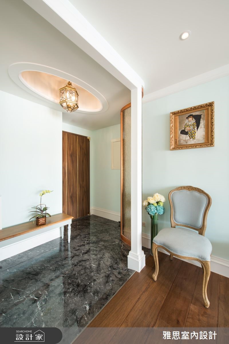 45坪中古屋(5~15年)＿鄉村風玄關案例圖片＿雅思室內裝修有限公司＿雅思_05之2