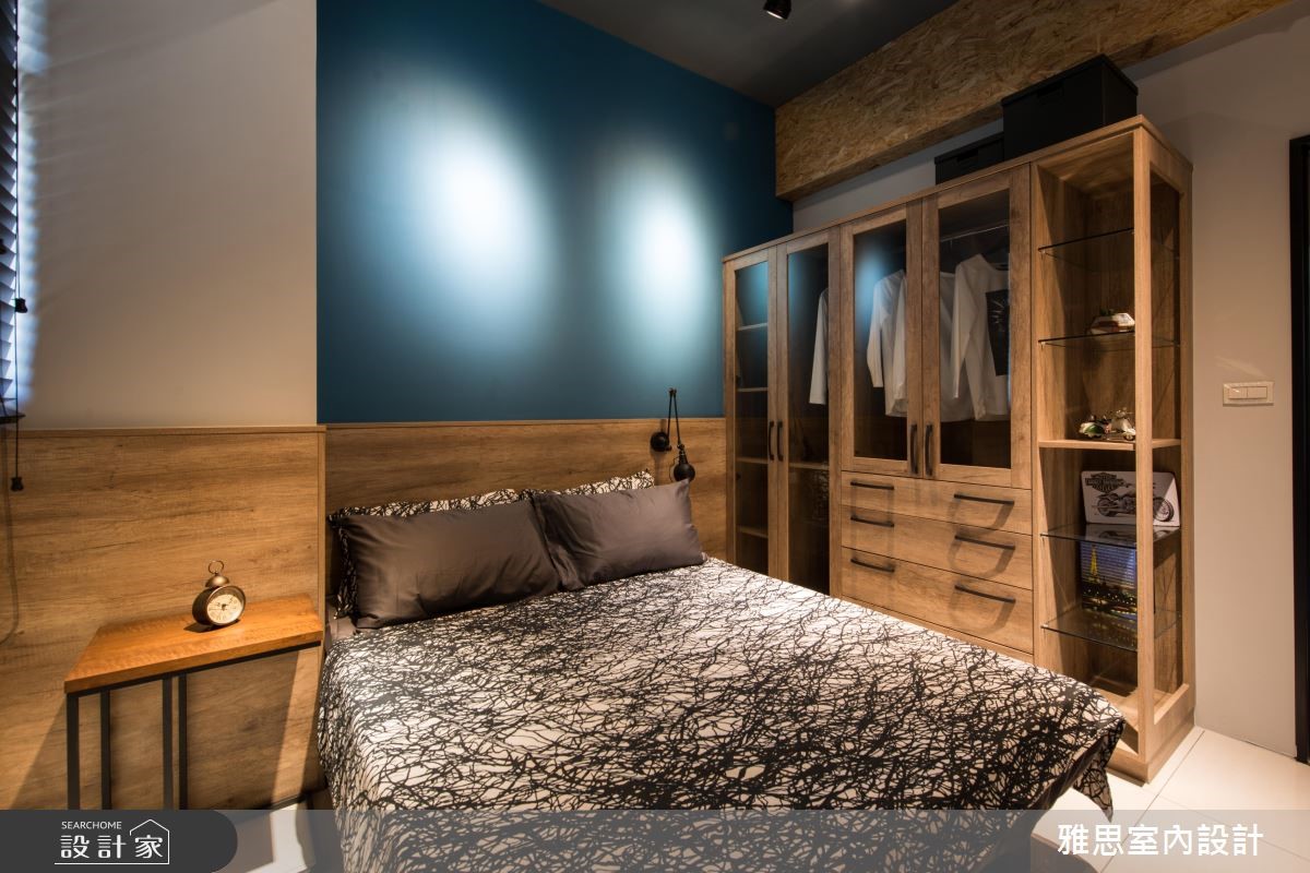 31坪新成屋(5年以下)＿工業風臥室案例圖片＿雅思室內裝修有限公司＿雅思_07之14