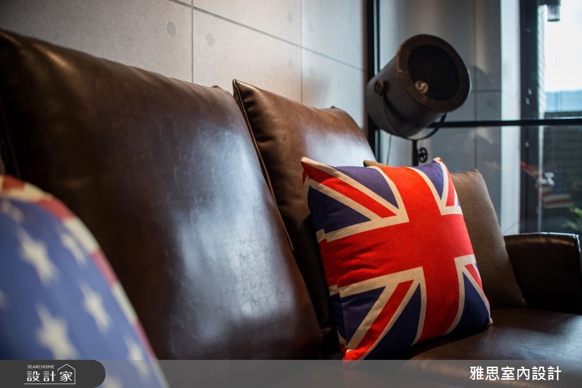 31坪新成屋(5年以下)＿工業風客廳案例圖片＿雅思室內裝修有限公司＿雅思_07之7