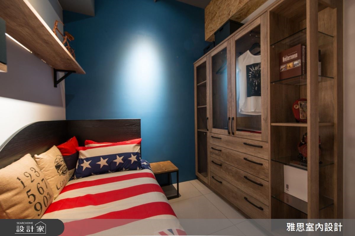31坪新成屋(5年以下)＿工業風臥室案例圖片＿雅思室內裝修有限公司＿雅思_07之12