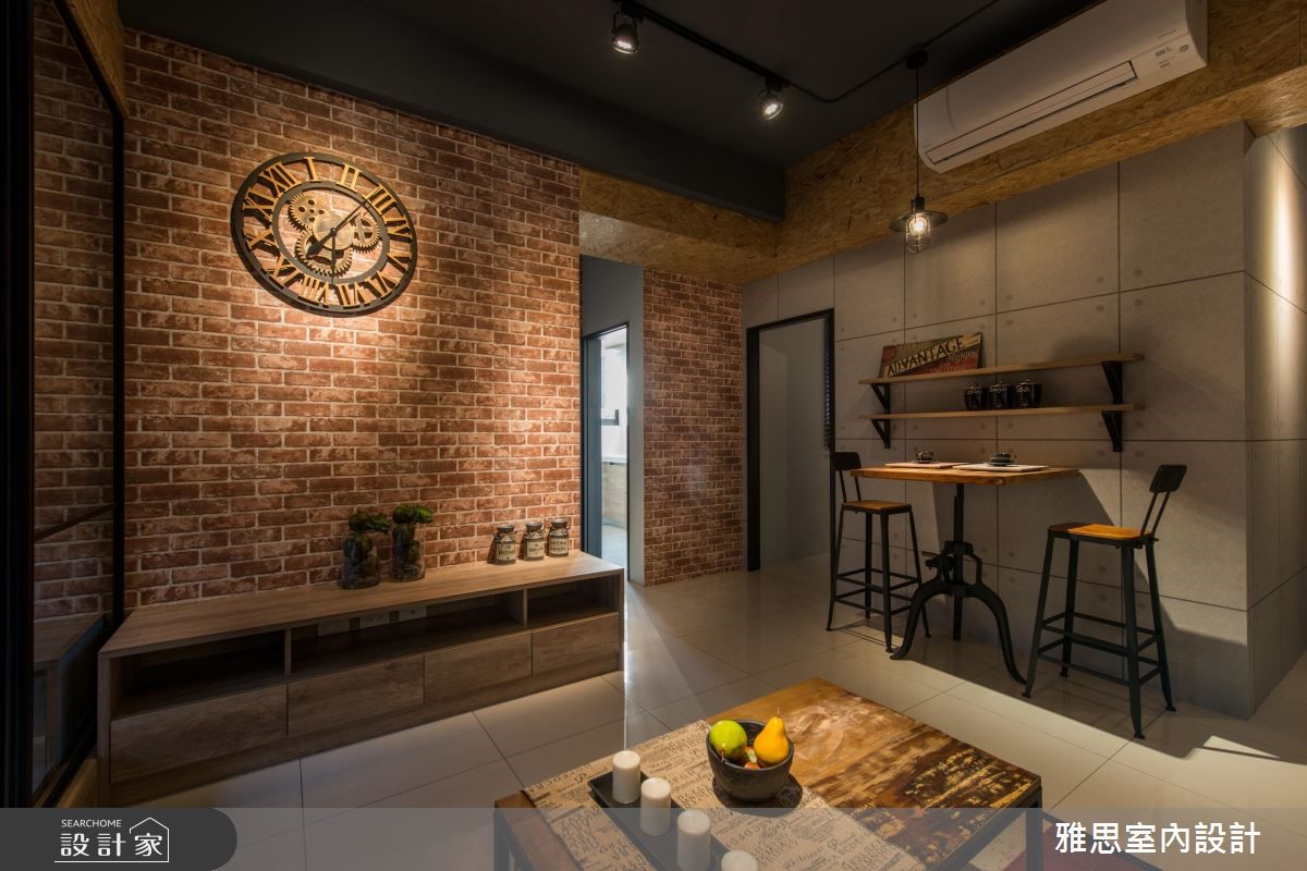 31坪新成屋(5年以下)＿工業風客廳餐廳案例圖片＿雅思室內裝修有限公司＿雅思_07之3